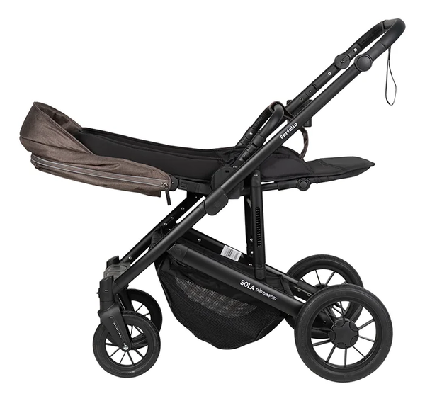 Изображение товара Детская универсальная коляска Farfello Sola Trio Comfort 3 в 1 / SOLA-9 (шоколадный)