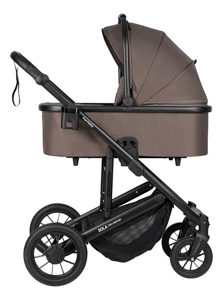 Изображение товара Детская универсальная коляска Farfello Sola Trio Comfort 3 в 1 / SOLA-9 (шоколадный)