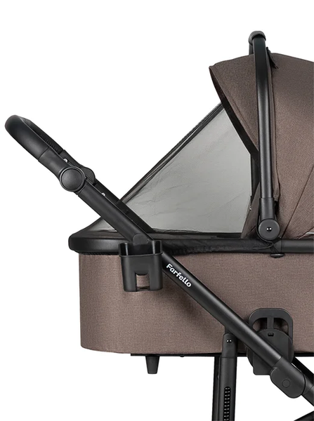 Изображение товара Детская универсальная коляска Farfello Sola Trio Comfort 3 в 1 / SOLA-9 (шоколадный)