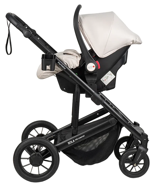 Изображение товара Детская универсальная коляска Farfello Sola Trio Comfort 3 в 1 / SOLA-7 (кремовый)