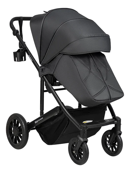 Изображение товара Детская универсальная коляска Farfello Sola Trio Comfort 3 в 1 / SOLA-10 (светло-черный)