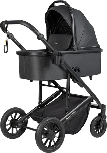 Изображение товара Детская универсальная коляска Farfello Sola Trio Comfort 3 в 1 / SOLA-10 (светло-черный)