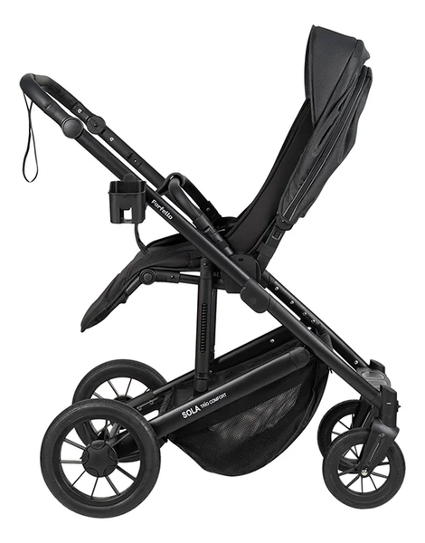 Изображение товара Детская универсальная коляска Farfello Sola Trio Comfort 3 в 1 / SOLA-10 (светло-черный)