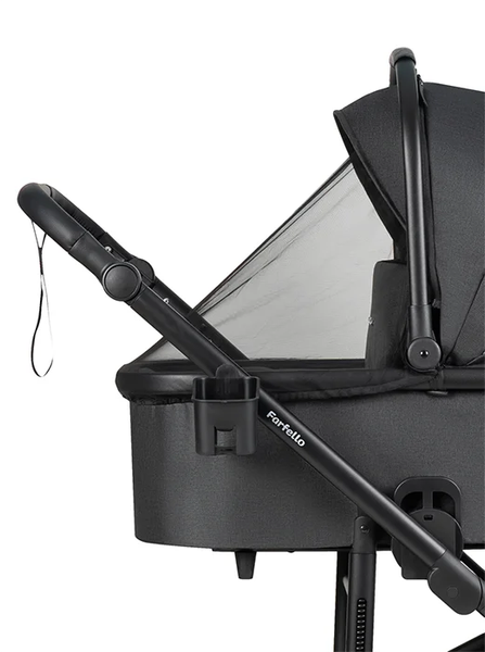 Изображение товара Детская универсальная коляска Farfello Sola Trio Comfort 3 в 1 / SOLA-10 (светло-черный)