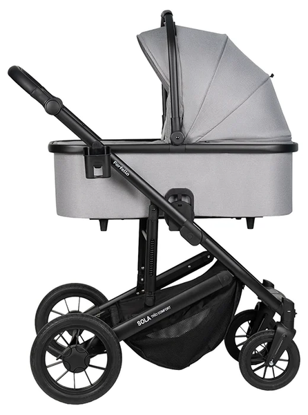Изображение товара Детская универсальная коляска Farfello Sola Trio Comfort 3 в 1 / SOLA-8 (серебристый/серый)