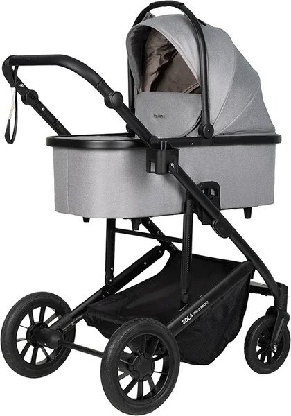 Изображение товара Детская универсальная коляска Farfello Sola Trio Comfort 3 в 1 / SOLA-8 (серебристый/серый)