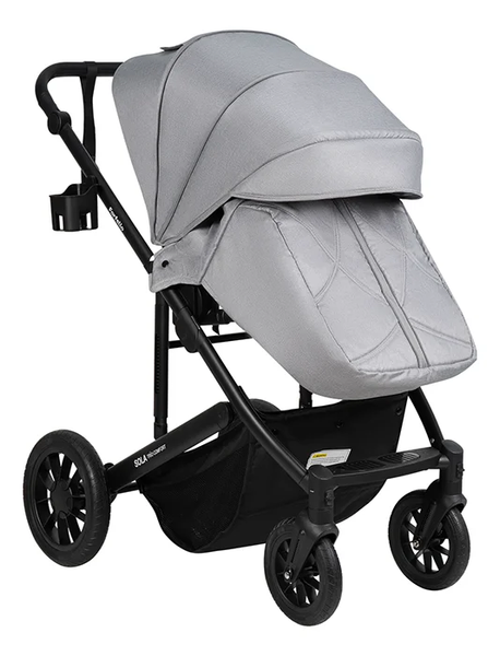 Изображение товара Детская универсальная коляска Farfello Sola Trio Comfort 3 в 1 / SOLA-8 (серебристый/серый)