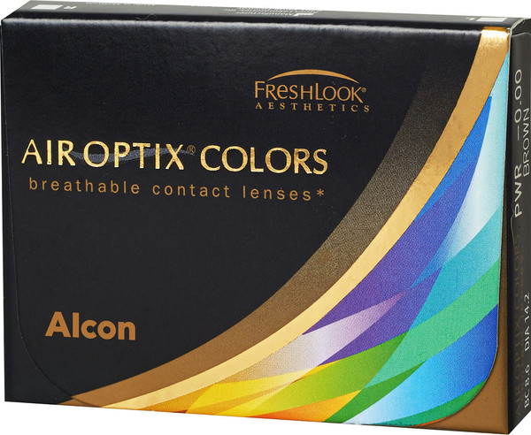 Изображение товара Контактная линза Air Optix Colors Brown Sph-6.00 R8.6 D14.2