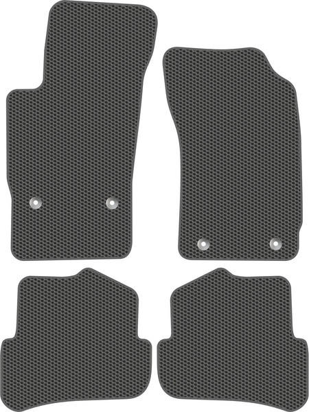 Изображение товара Комплект ковриков для авто Alicosta 0073_1_сер для Audi A1 I хэтчбек 5дв/8XA/8X1 2010-2016 (EVA соты, серый)