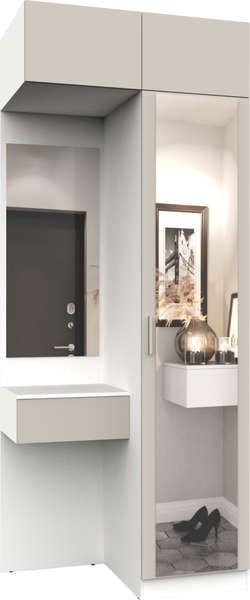 Изображение товара Секция в прихожую Интермебель Марсель-253 / МР 01-253 (кашемир)