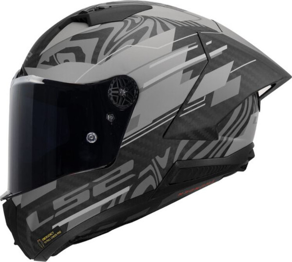 Изображение товара Мотошлем LS2 FF805 Thunder C GP Aero Polar M (XL, черный)