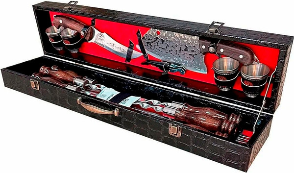 Изображение товара Подарочный набор YYC Шашлычный (14 предметов)