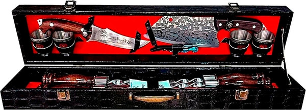 Изображение товара Подарочный набор YYC Шашлычный (14 предметов)