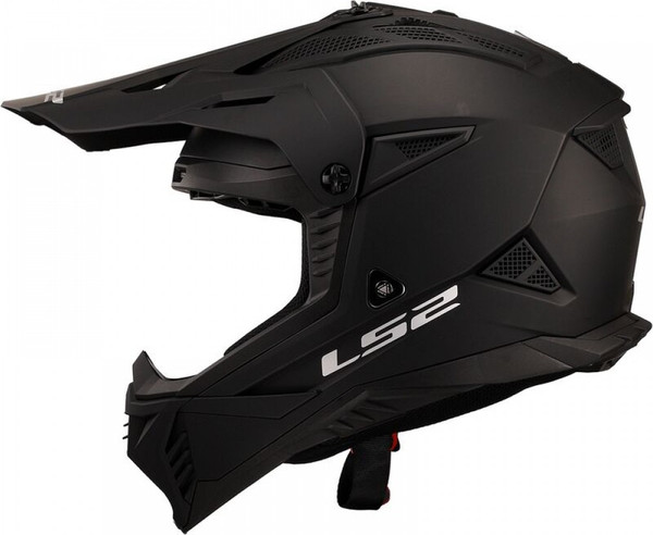 Изображение товара Мотошлем LS2 MX708 Fast II Solid (XL, черный матовый)