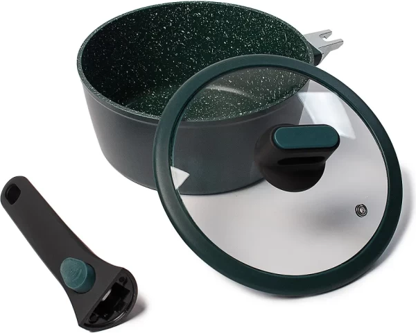 Изображение товара Ковш ЦУМ 1947 16x7.5 (с крышкой)