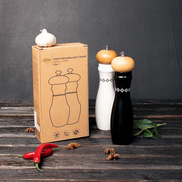 Изображение товара Набор мельниц для специй ЦУМ 1947 Y56-1