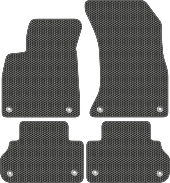 Изображение товара Комплект ковриков для авто Alicosta 2203_1_сер для Audi SQ5 SUV/FY 2016-н.в. (EVA соты, серый)