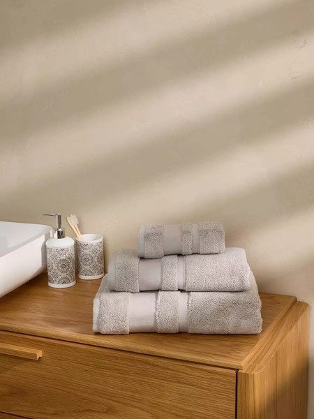 Изображение товара Полотенце Arya Allure / 8680943256003 (серый)