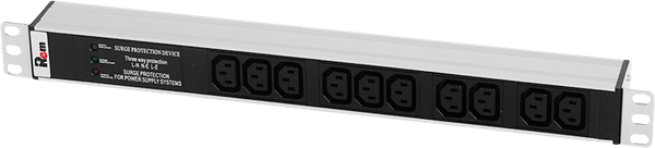 Изображение товара Блок розеточный Rem R-10-10C13-FI-440-Z