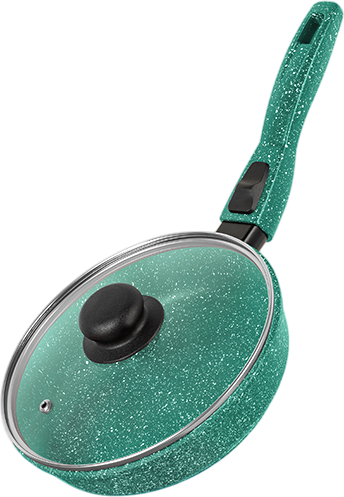 Изображение товара Сковорода Elan Gallery Гармония вкуса / 121165 (18см, изумруд)
