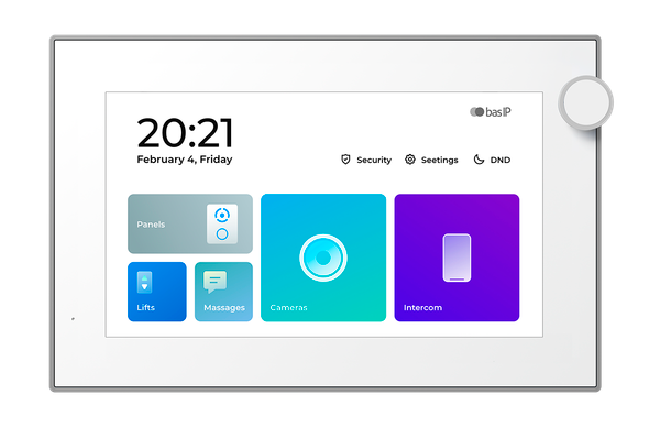 Изображение товара Монитор IP-видеодомофона Bas-IP AZ-07LL (белый)