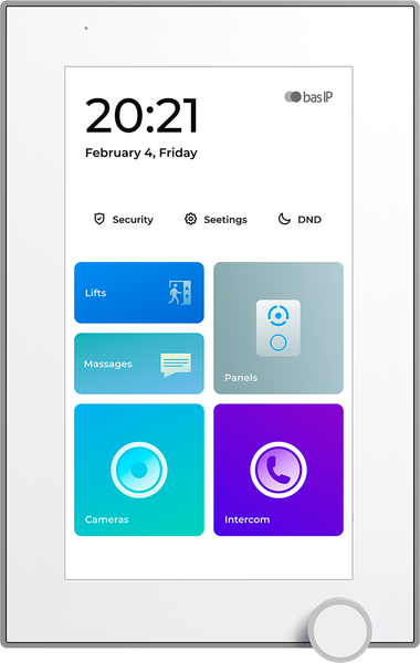 Изображение товара Монитор IP-видеодомофона Bas-IP AZ-07LL (белый)