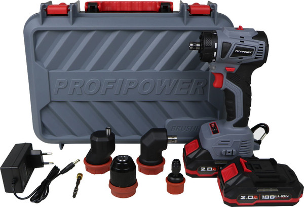 Изображение товара Аккумуляторная дрель-шуруповерт Profipower MKBL-18BM / E0250