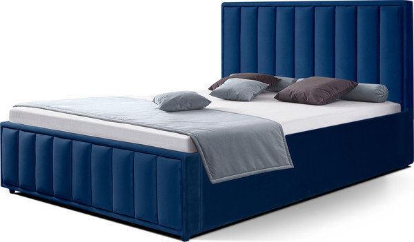 Изображение товара Двуспальная кровать ФорестДекоГрупп Стелла 2 160x200 без ПМ (Veluta Lux 26)