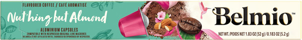 Изображение товара Кофе в капсулах Belmio Nut'hing But Almond (8x5.2г, 8 упаковок)