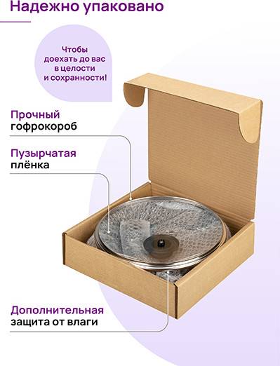 Изображение товара Сковорода Elan Gallery Гармония вкуса / 121171 (18см, черный оникс)