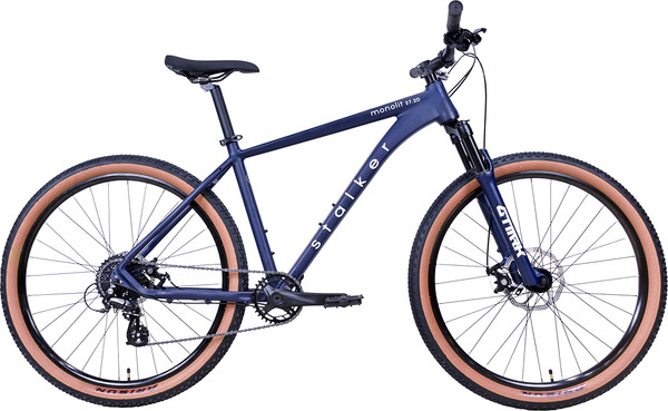 Изображение товара Велосипед STALKER Monolit 27.2 D / HQ-0019043 (M, темно-синий, разобранный, в коробке)