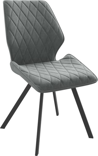 Изображение товара Стул Мамадома Rafael-R 360 (k10 антрацит замша Lux/черный)