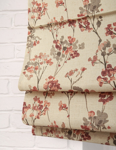 Изображение товара Римская штора Delfa Мини Bella СШД-210 700/13 W2647/1 (52x160, бордовый)