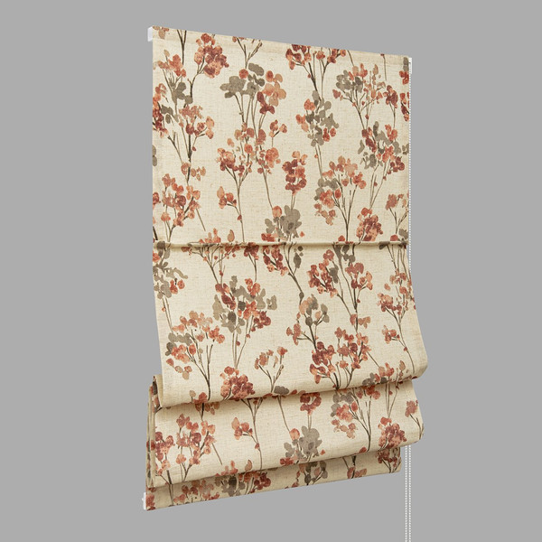 Изображение товара Римская штора Delfa Мини Bella СШД-210 700/13 W2647/1 (62x160, бордовый)