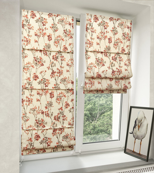 Изображение товара Римская штора Delfa Мини Bella СШД-210 700/13 W2647/1 (62x160, бордовый)