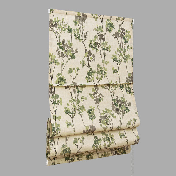 Изображение товара Римская штора Delfa Мини Bella СШД-210 700/13 W2647/3 (48x160, зеленый)