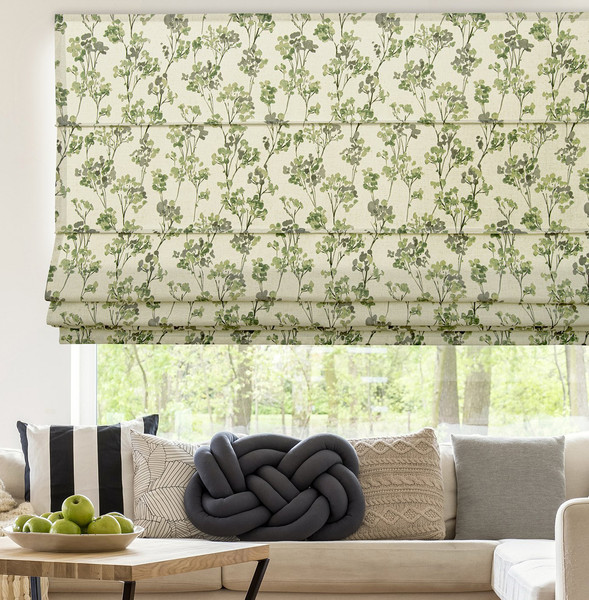 Изображение товара Римская штора Delfa Мини Bella СШД-210 700/13 W2647/3 (48x160, зеленый)