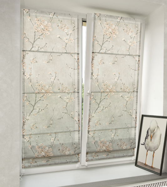 Изображение товара Римская штора Delfa Мини Sakura СШД-01М 564/007 (52x160, бежевый)