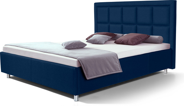 Изображение товара Двуспальная кровать ФорестДекоГрупп Марта 3 160x200 без ПМ (Veluta Lux 26)