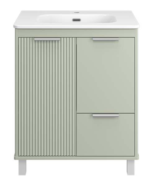 Изображение товара Тумба под умывальник Brevita Risacca Pistachio 70 / RIS-06070-0842Я (фисташковый)