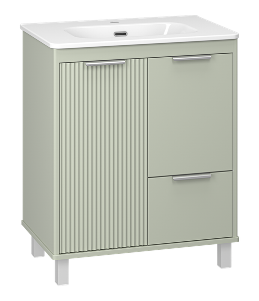 Изображение товара Тумба под умывальник Brevita Risacca Pistachio 70 / RIS-06070-0842Я (фисташковый)