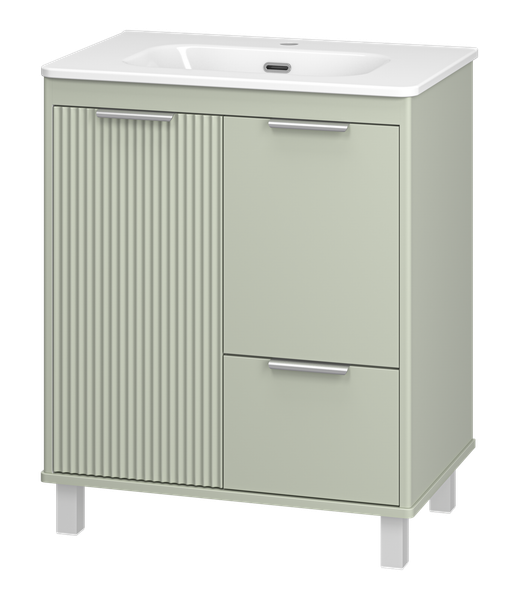 Изображение товара Тумба под умывальник Brevita Risacca Pistachio 70 / RIS-06070-0842Я (фисташковый)