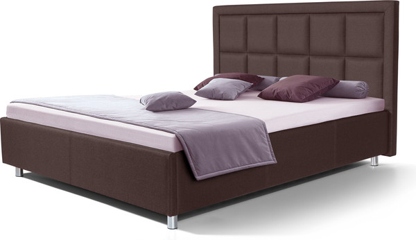 Изображение товара Двуспальная кровать ФорестДекоГрупп Марта 3 160x200 без ПМ (Veluta Lux 36)