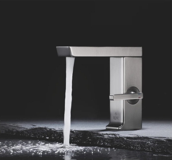 Изображение товара Смеситель Rose R1801T (оружейная сталь)