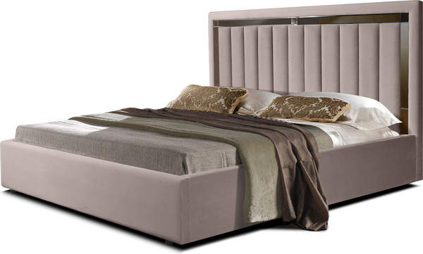 Изображение товара Двуспальная кровать ФорестДекоГрупп Софи 1 180x200 без ПМ (Veluta Lux 8)