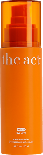 Изображение товара Лосьон солнцезащитный The Act SPF30 (200мл)