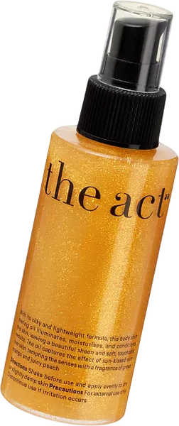 Изображение товара Масло для тела The Act С шиммером (100мл)