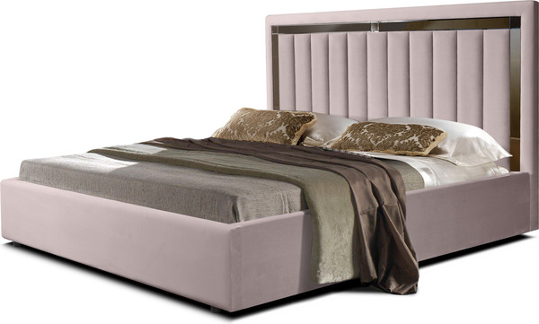 Изображение товара Двуспальная кровать ФорестДекоГрупп Софи 1 180x200 без ПМ (Veluta Lux 37)