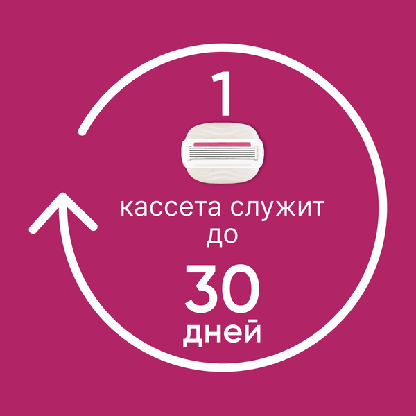 Изображение товара Набор сменных кассет Gillette Venus Comfortglide Sugarberry (2шт)