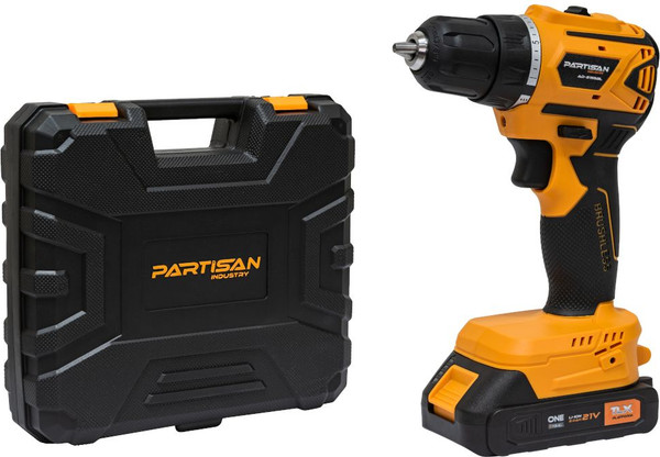 Изображение товара Аккумуляторная дрель-шуруповерт Partisan AD-2155BL / AD-2155BLPSN